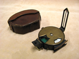Francis Barker & Son Combined Altitude Instrument & Prismatic Compass with case